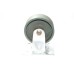 CI Cast Iron Caster Trolley Wheels Heavy Duty (Green)